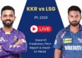 KKR vs LSG