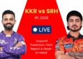 KKR vs SRH
