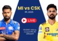 MI vs CSK