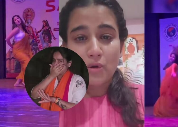 MSU Vadodara Viral Video ‘धक धक करने लगा डांस पर बवाल ABVP vs NSUI विवाद MSU Vadodara Viral Video ‘धक धक करने लगा’ डांस पर बवाल, ABVP vs NSUI विवाद