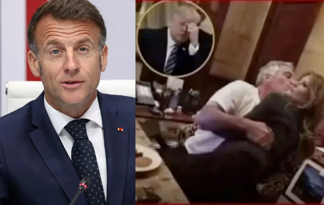 Melania Epstein Kissing Video से मचा बवाल! Macron का नाम क्यों आया
