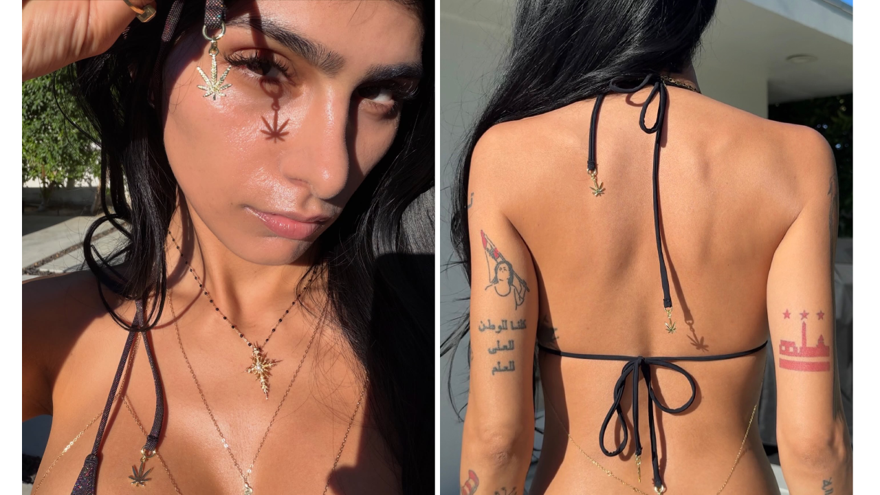 Mia Khalifa ने नई तस्वीर में सबका ध्यान खींचा