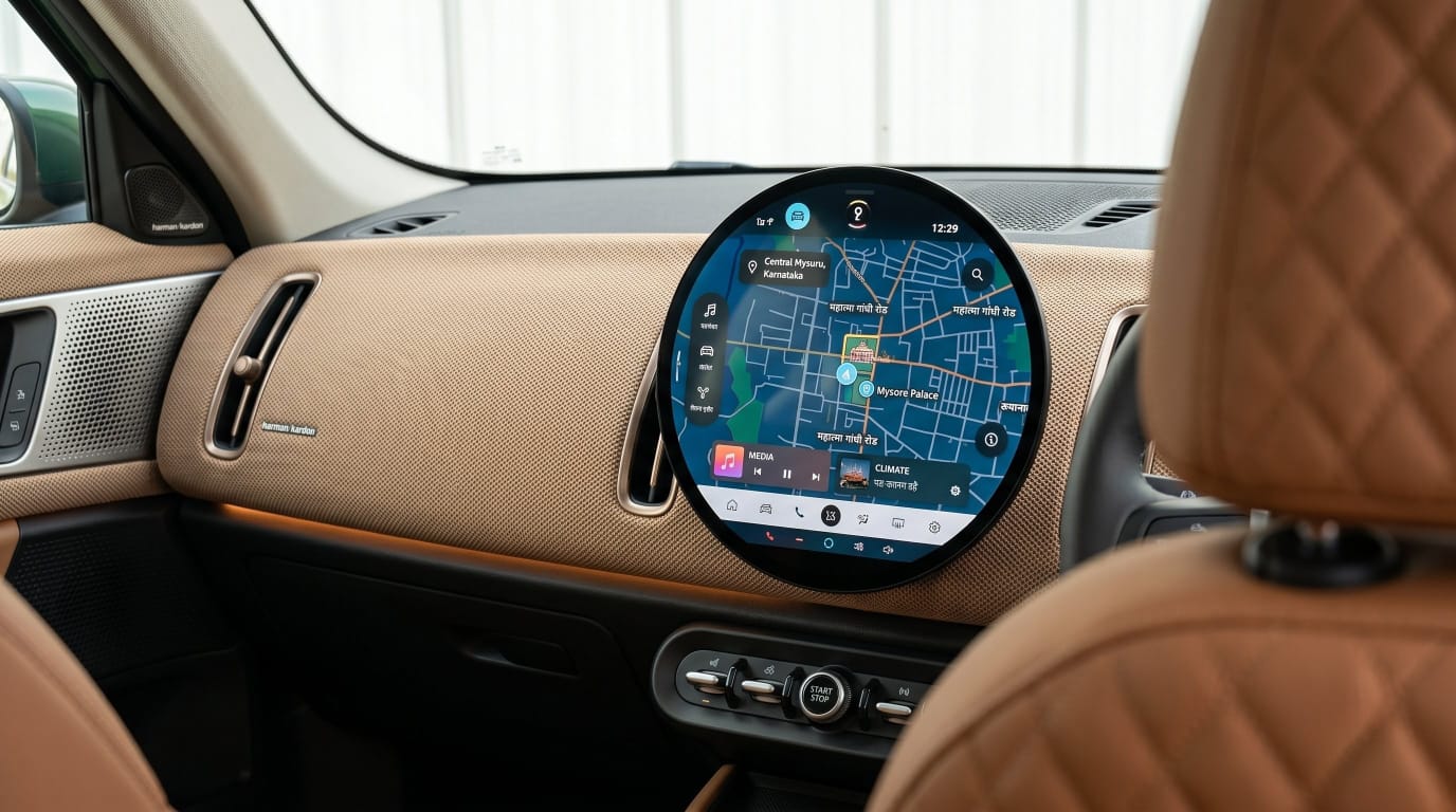 Mini Countryman C interior