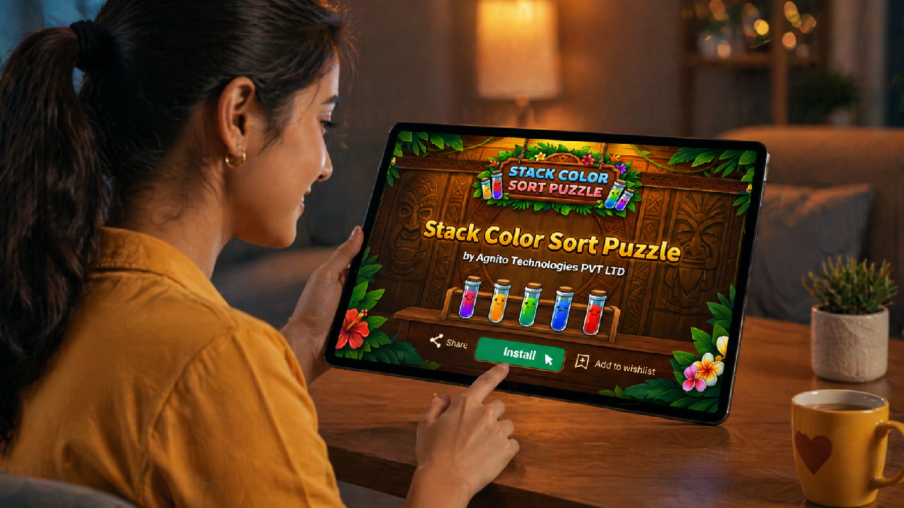 Stack Color Sort Puzzle