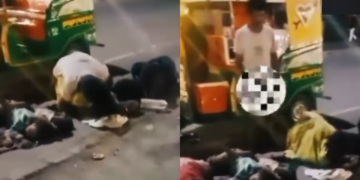 झांसी रेलवे स्टेशन वायरल वीडियो