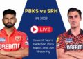 PBKS vs SRH 1 PBKS vs SRH
