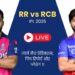 RR vs RCB