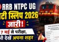 RRB NTPC UG
