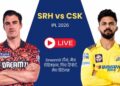 SRH vs CSK