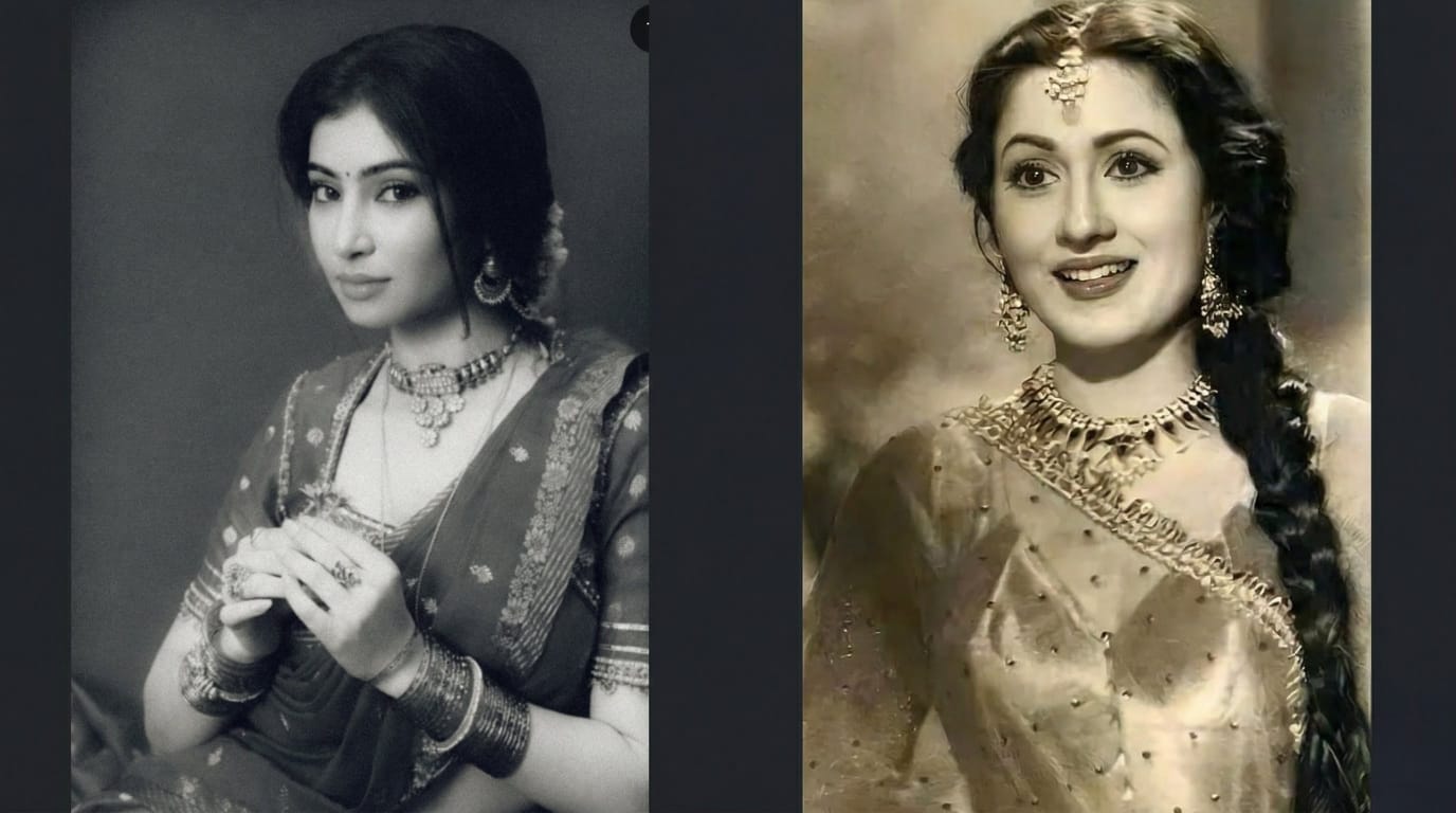 Sara arjun as madhubala