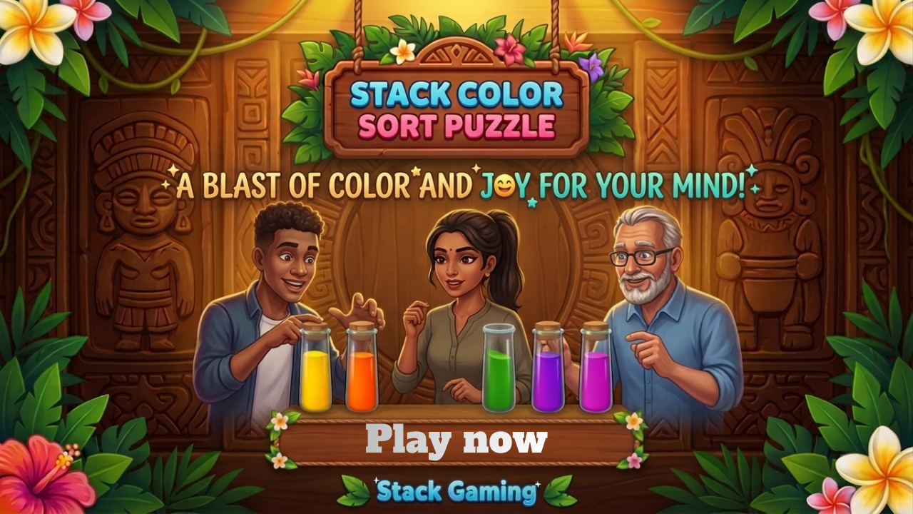 Stack Color Sort Puzzle