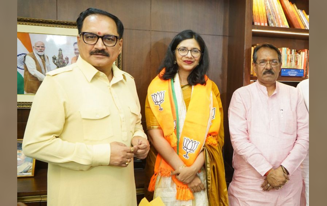स्वाति मालीवाल BJP में शामिल