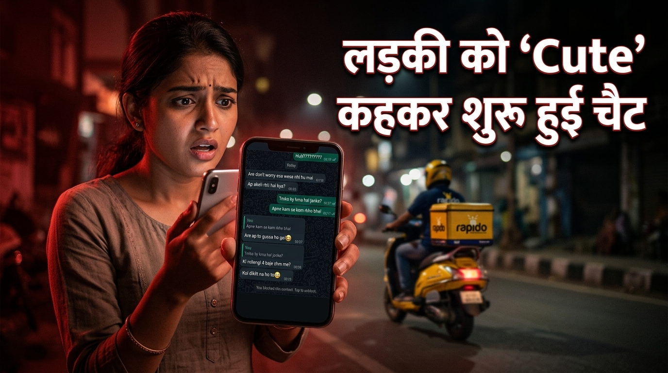 सोशल मीडिया पर फिर वायरल हुआ रैपिडो वाला वीडियो, लड़की और ड्राइवर की चैट ने मचाया बवाल