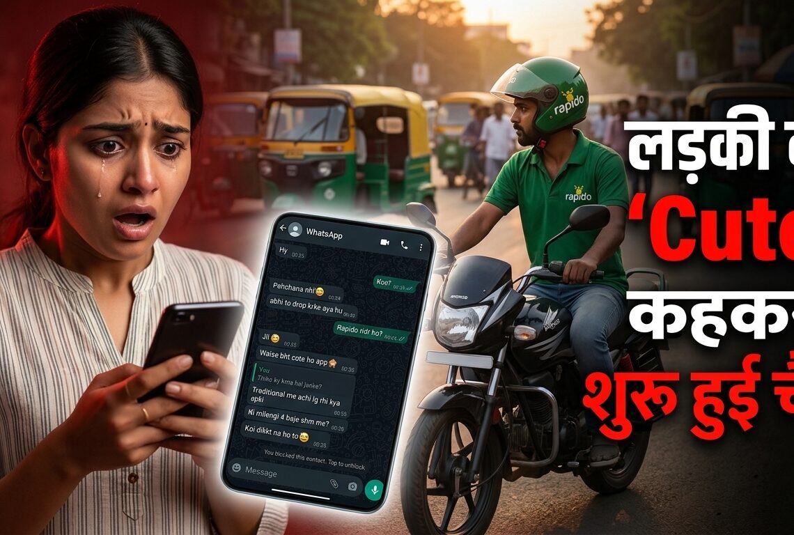 सोशल मीडिया पर फिर वायरल हुआ रैपिडो वाला वीडियो, लड़की और ड्राइवर की चैट ने मचाया बवाल