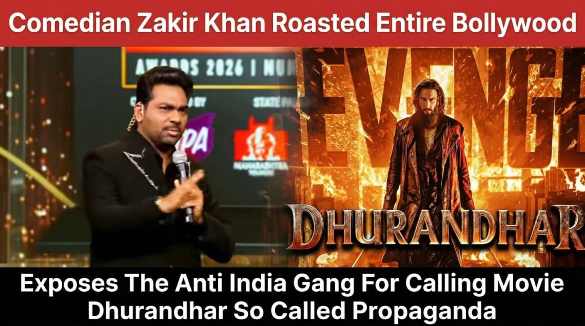 Zakir Khan roasted bollywood जाकिर खान धुरंधर बयान