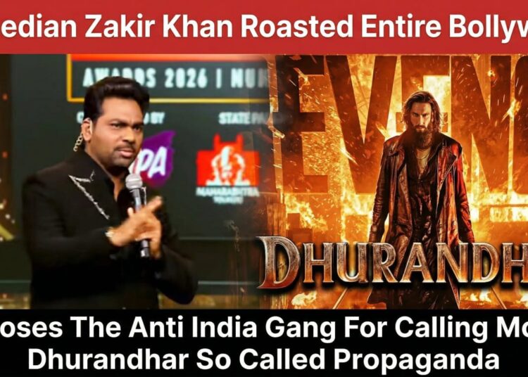 Zakir Khan roasted bollywood जाकिर खान धुरंधर बयान