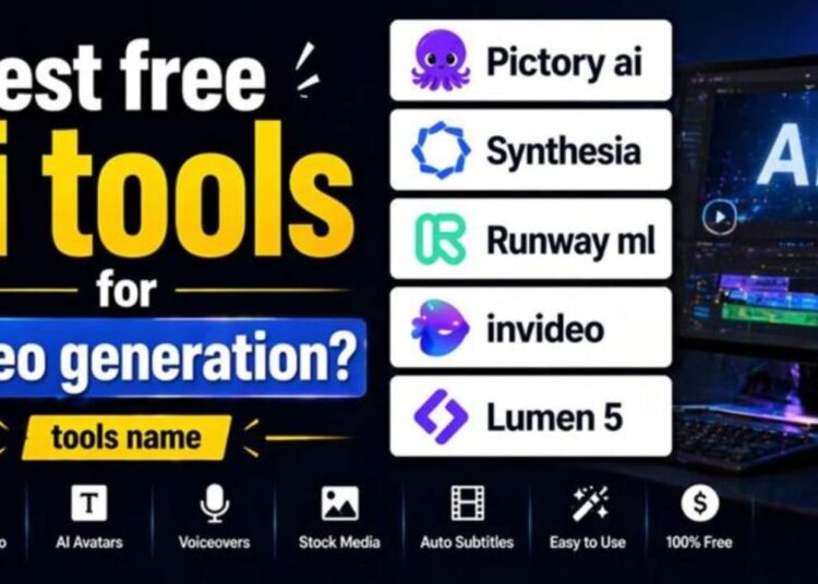 Free AI Tool For Video Generation