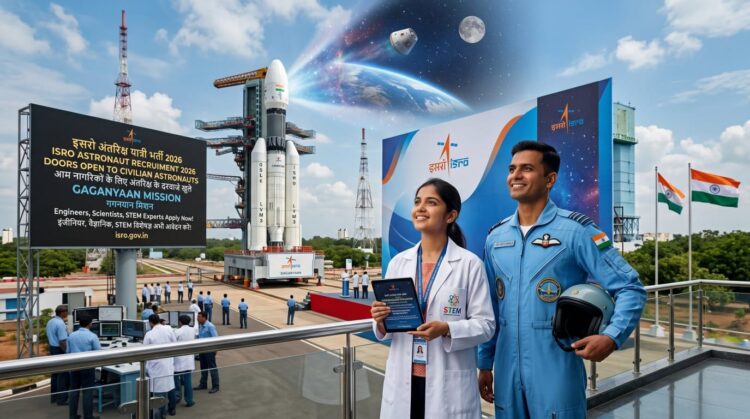 ISRO Astronaut Recruitment 2026