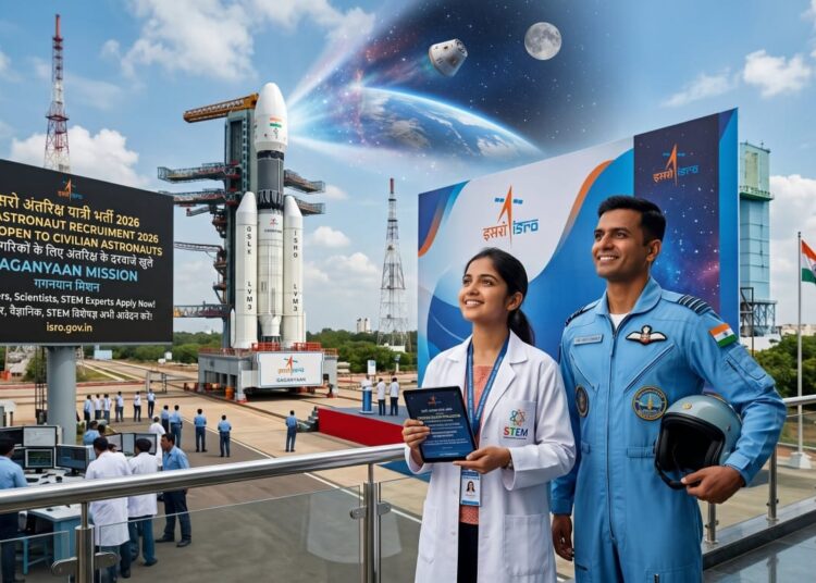 ISRO Astronaut Recruitment 2026