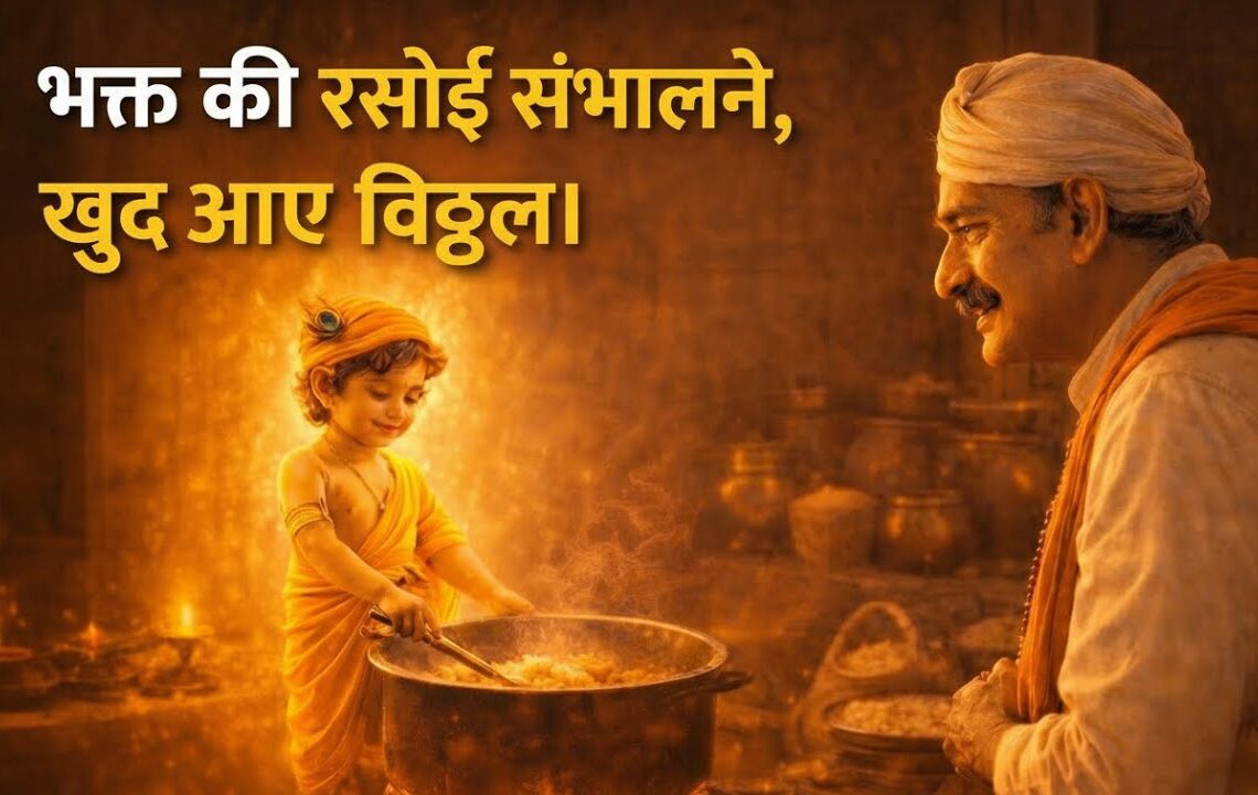 Sant Trilochan Ji Ki Katha | Jab Vitthal Bhagwan Sevak Ban Kar Aaye | Spiritual Story Hindi