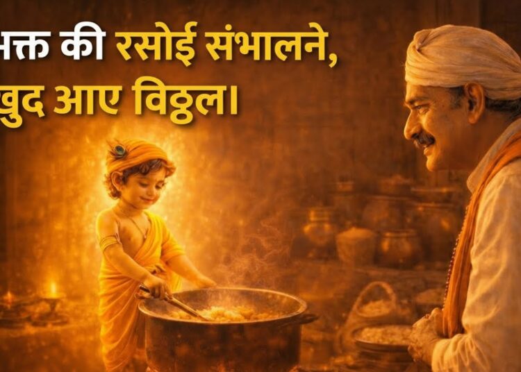 Sant Trilochan Ji Ki Katha | Jab Vitthal Bhagwan Sevak Ban Kar Aaye | Spiritual Story Hindi