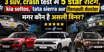 Kia Seltos vs Tata Sierra vs Renault Duster