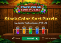 stack color sort puzzle - color matching game