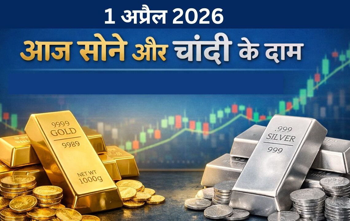 आज चांदी के भाव में सोना और चांदी