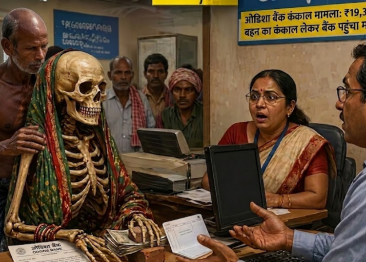 ओडिशा बैंक कंकाल मामला