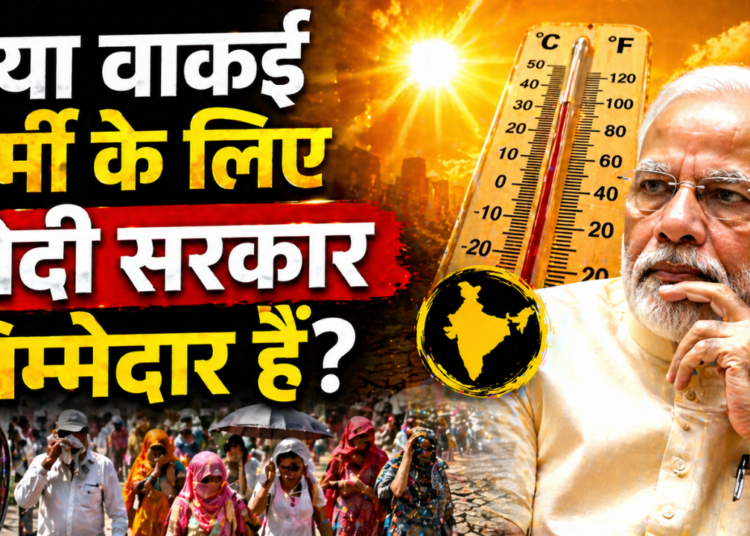 मोदी सरकार पर हीटवेव का आरोप