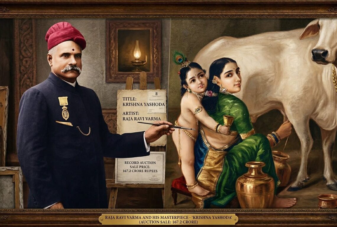 यशोदा कृष्ण सबसे महंगी पेंटिंग