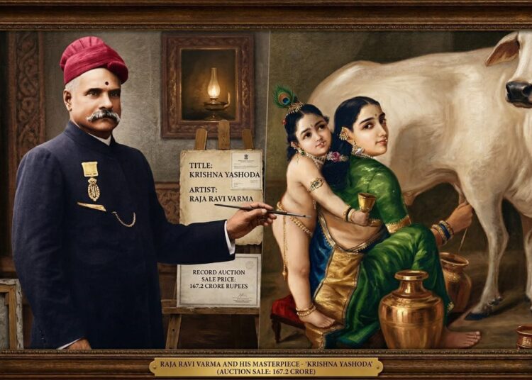 यशोदा कृष्ण सबसे महंगी पेंटिंग