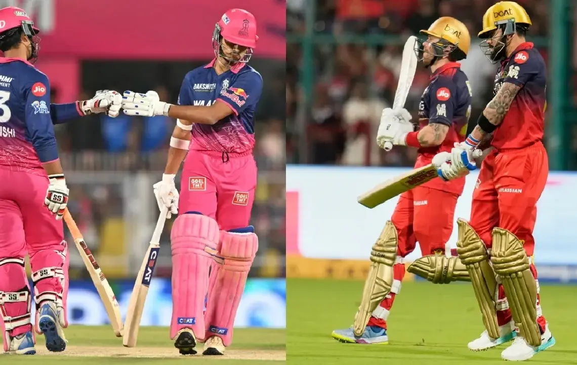 राजस्थान रॉयल्स बनाम रॉयल चैलेंजर्स बैंगलोर