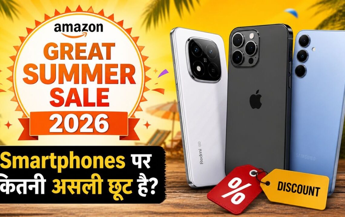 Amazon Great Summer Sale 2026 — Smartphones पर कितनी असली छूट है
