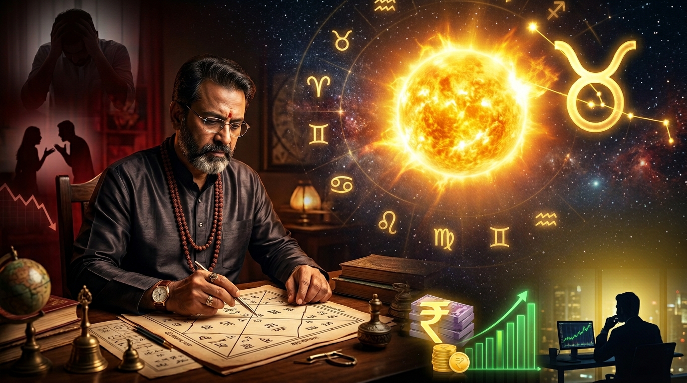 सूर्य गोचर से 6 राशियों को फायदा
