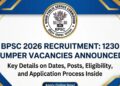 BPSC 2026 Recruitment