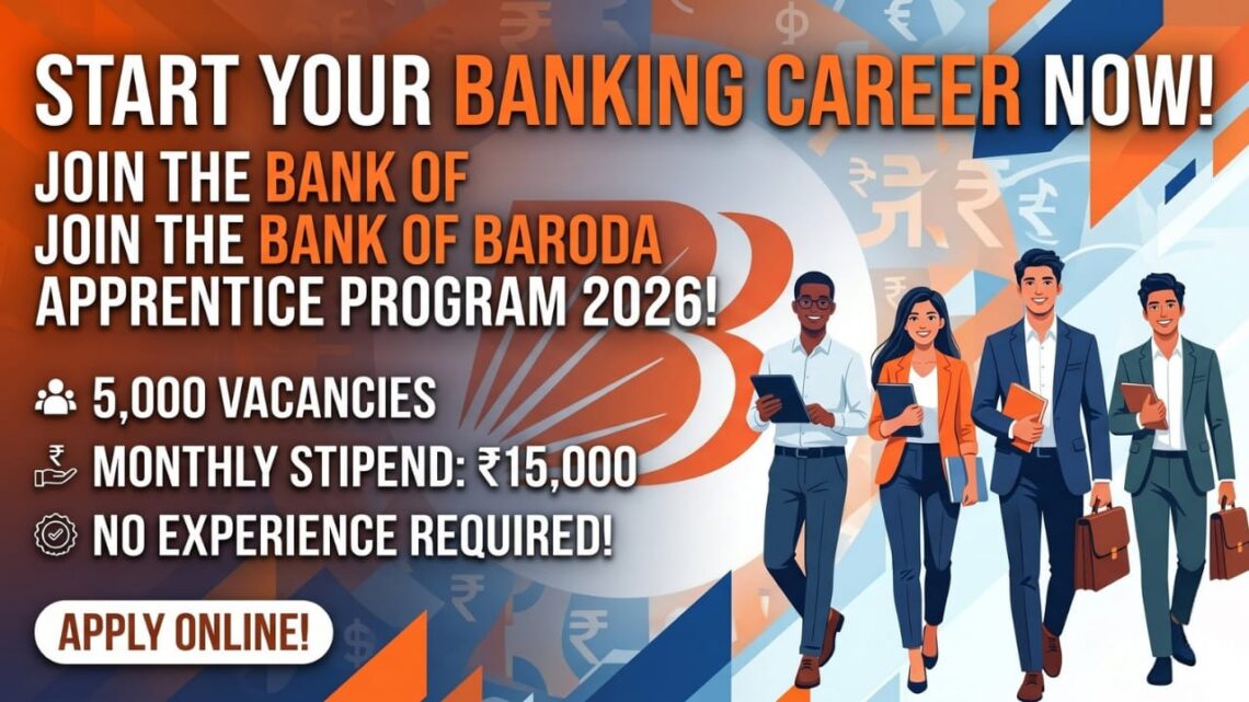 Bank Of Baroda Apprentice Recruitment 2026