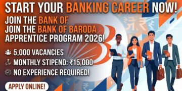 Bank Of Baroda Apprentice Recruitment 2026