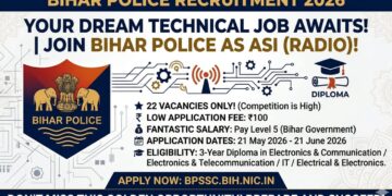 Bihar Police ASI Recruitment 2026