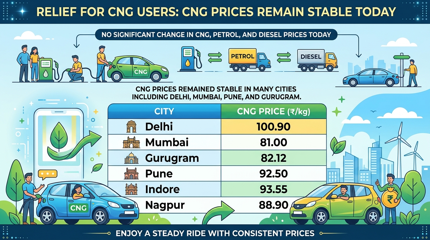 CNG यूजर्स को भी राहत