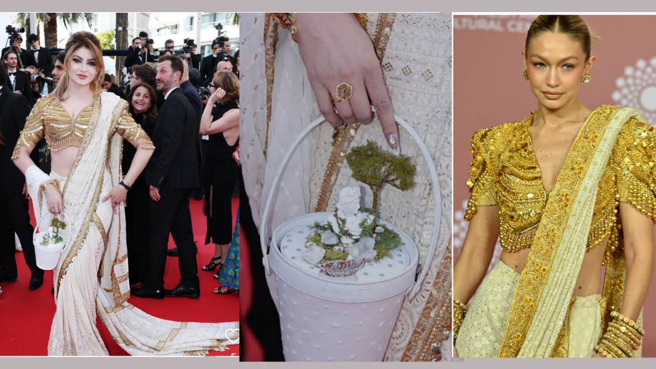 Cannes 2026 Saree Look2