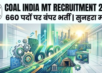 Coal India MT Recruitment 2026