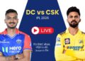 DC vs CSK