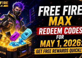 1 मई 2026 के Free Fire MAX रिडीम कोड्स