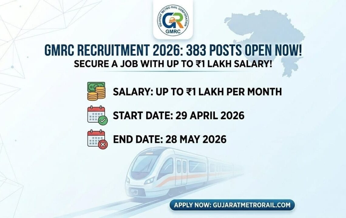 GMRC Recruitment 2026