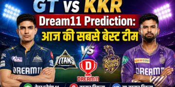 GT vs KKR Dream11 Prediction