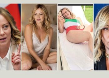Giorgia Meloni Lingerie Photo