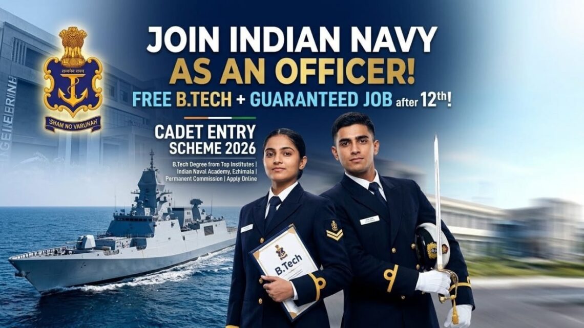 Indian Navy Recruitment 2026 Indian Navy Recruitment 2026
