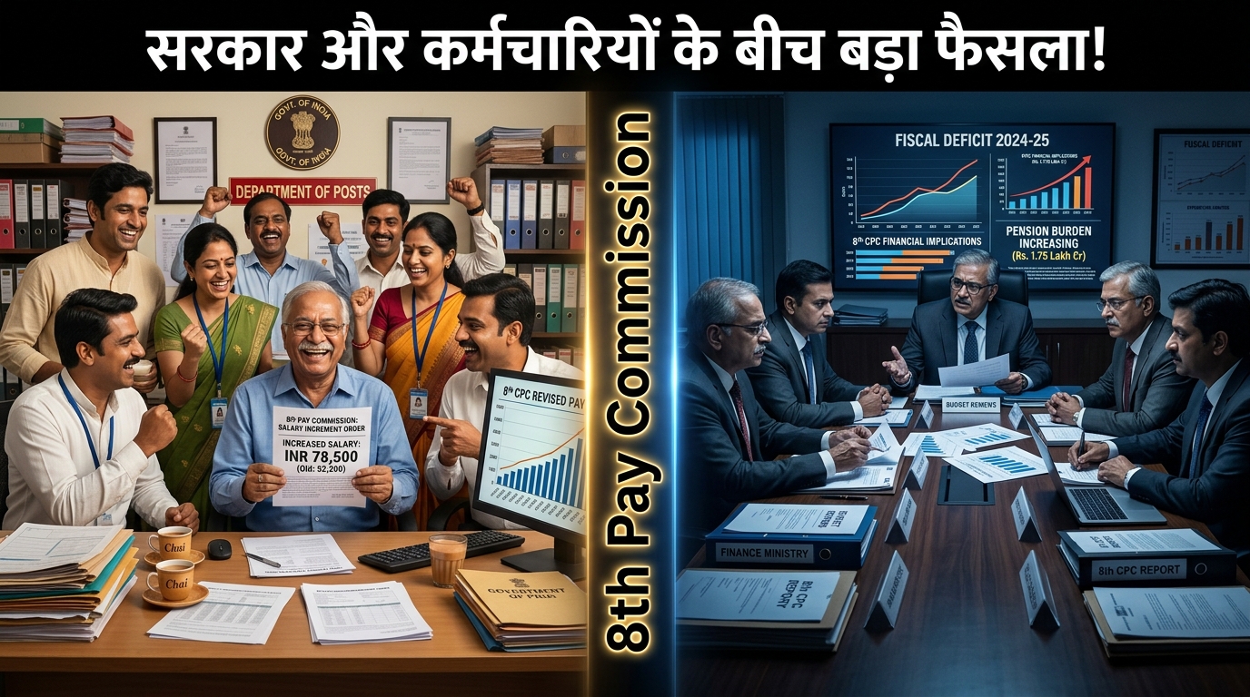 Indian employees celebrating bud… 202605271714 8th Pay Commission
