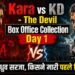 Kaara vs KD - The Devil Box Office Collection